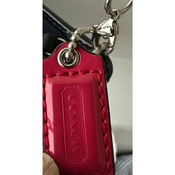 Coach blue crossbody sequin poppy purse - Picture 3 of 10